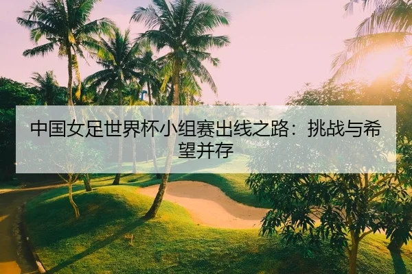 中国女足世界杯小组赛出线之路：挑战与希望并存